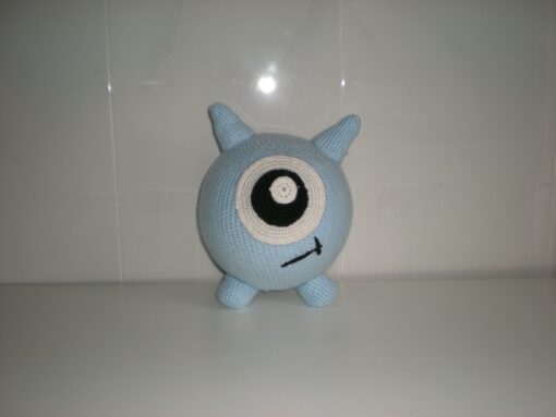 Monstruo hecho a crochet